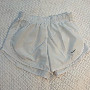 White Nike Shorts
